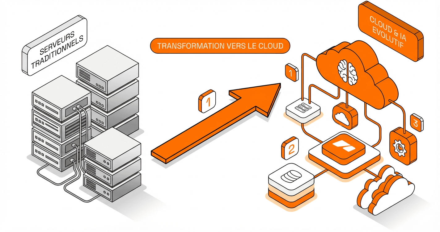 IA agentique infrastructures : pourquoi 70% des DSI repensent leur stack en 2025