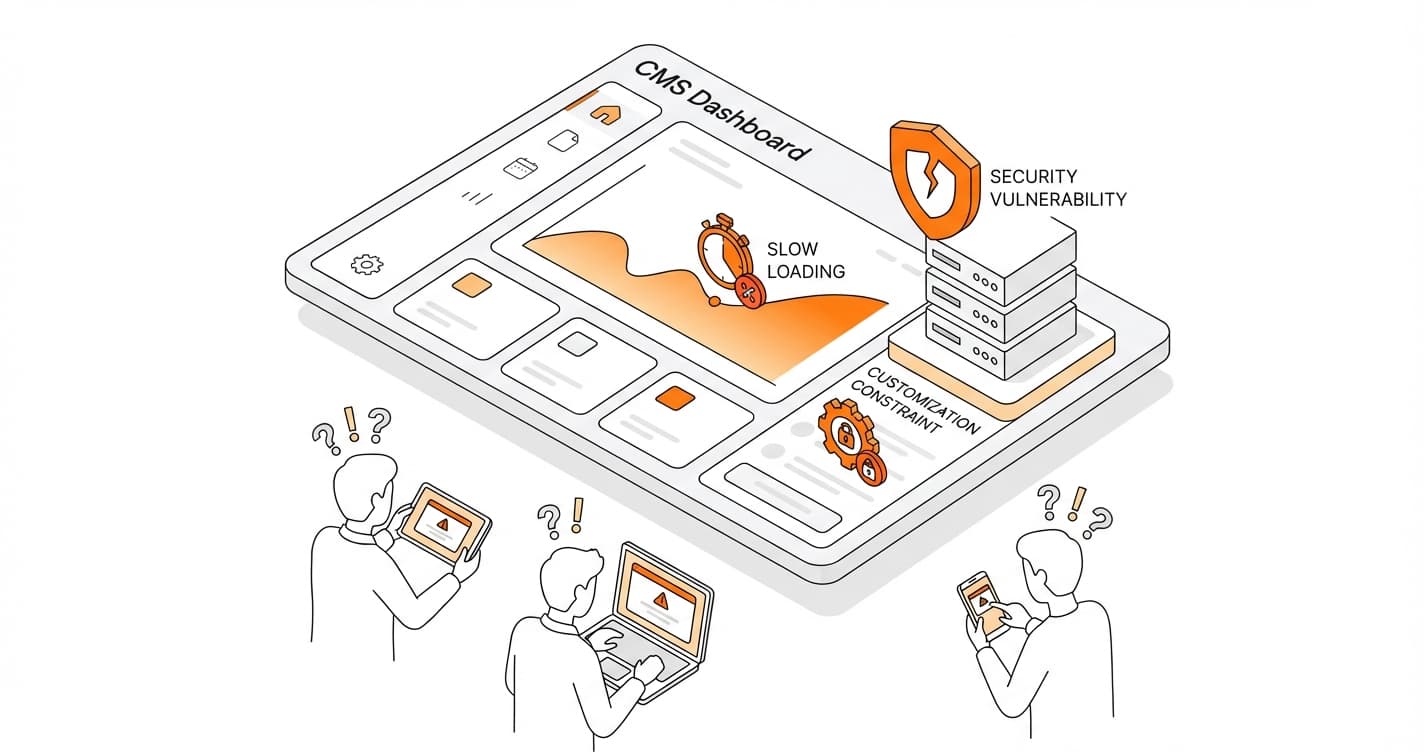 Quels sont les inconvénients des CMS ?