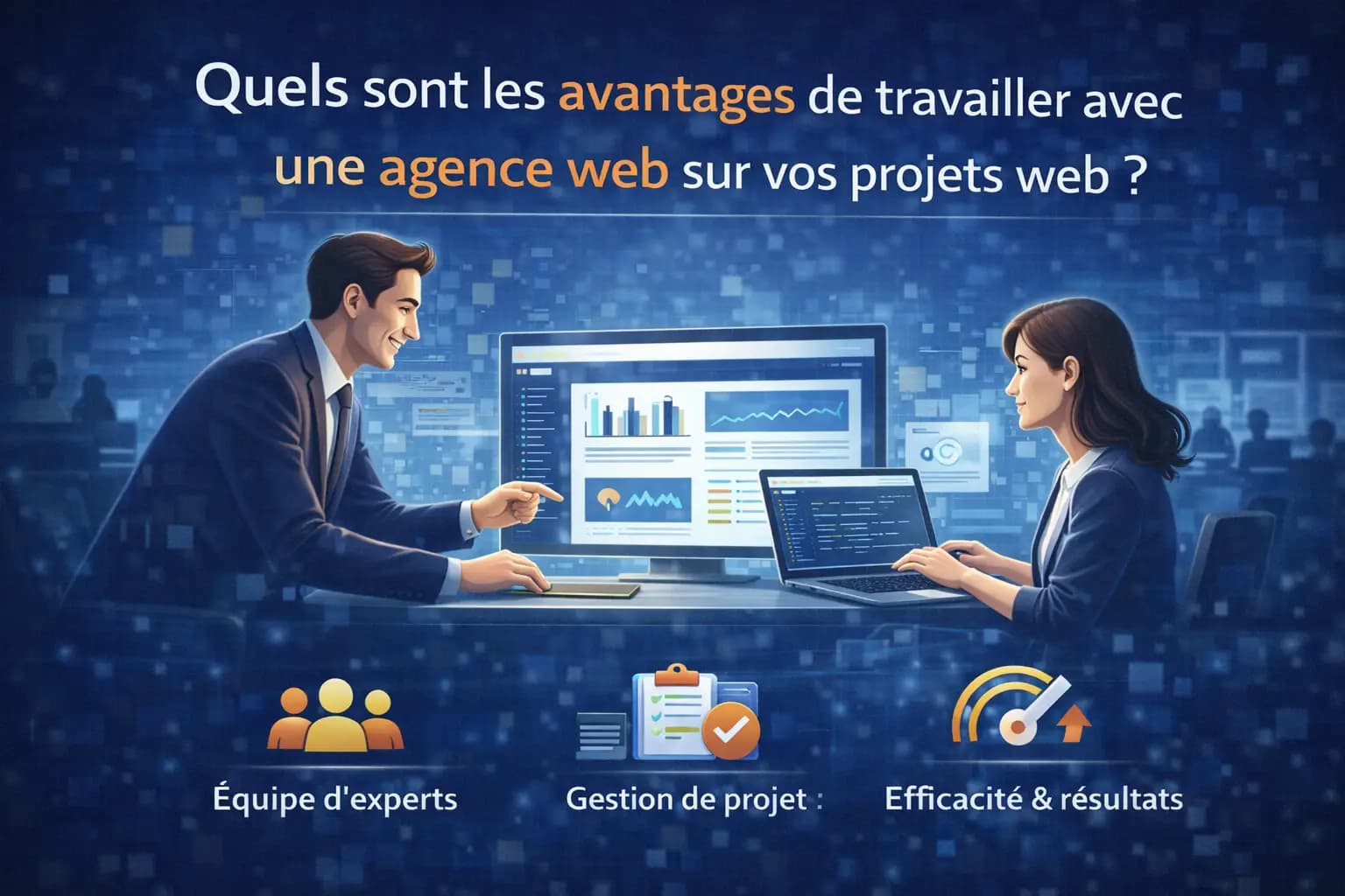 les avantages de travailler avec une agence web